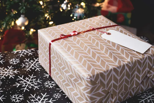 christmas, gift, wrap, tag, ribbon, holiday, tag, tag, tag, tag, tag, ribbon